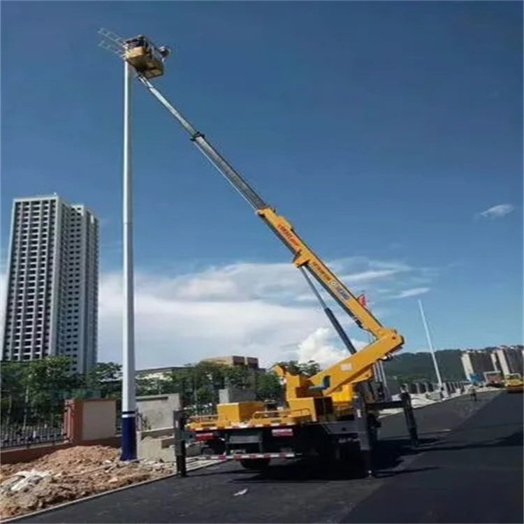 抚州维修路灯的曲臂升降车出租