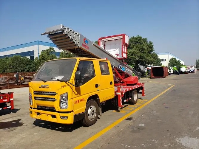 抚州附近云梯车出租 砂石搬运